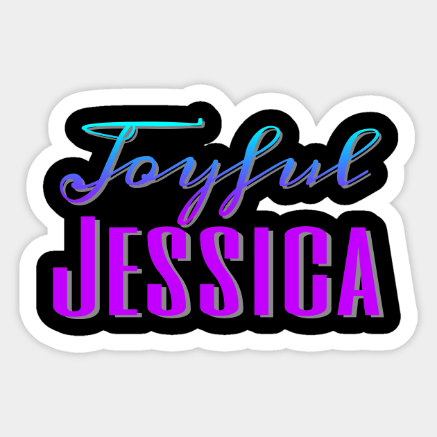 Joyful Jessica Sticker by AlondraHanley